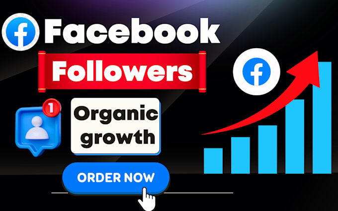 Gig Preview - Increase organic followers on facebook