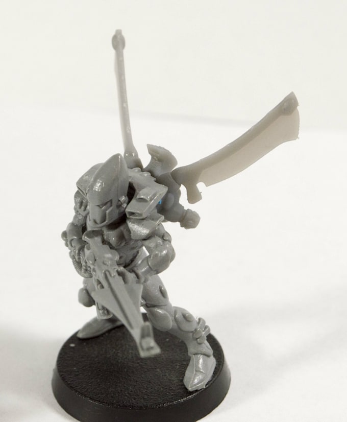 Gig Preview - Design sci fi digital 3d warhammmer 40k miniature,techwear dnd rpg figure,stl 3d