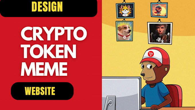 Bestseller - design crypto websites, ico pages, and memecoin sites