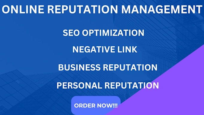 Gig Preview - Remove negative link mugshot dmca, online reputation management ORM reverse SEO