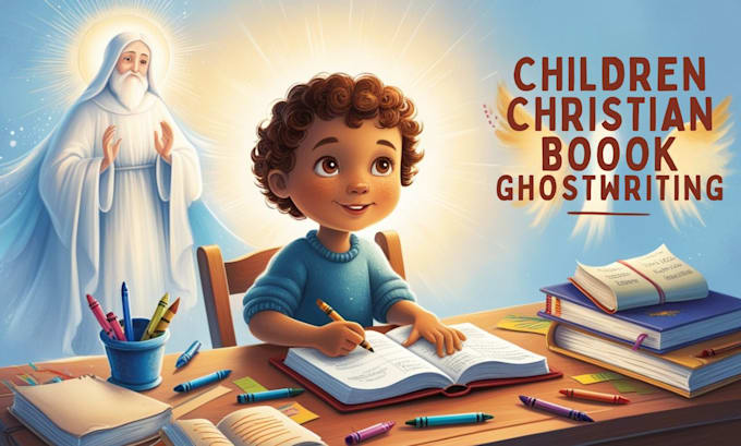 Gig Preview - Create christian children book, kids bible story with illustration