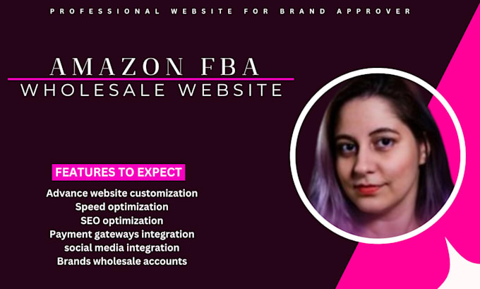 Gig Preview - Design fba wholesale website, ecommerce website, amazon wordpress website