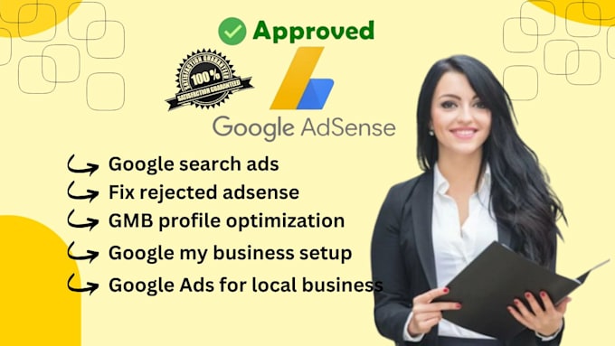 Gig Preview - Google adsense approval fix rejected adsense,adsense approval,approve adsense