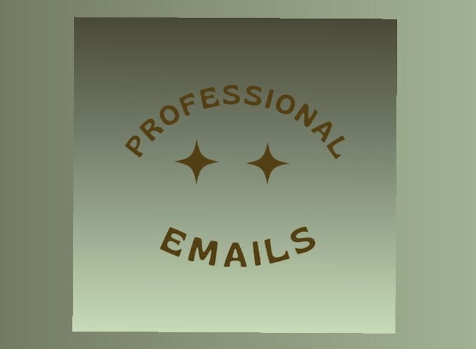 Gig Preview - Write professional emails for work or school