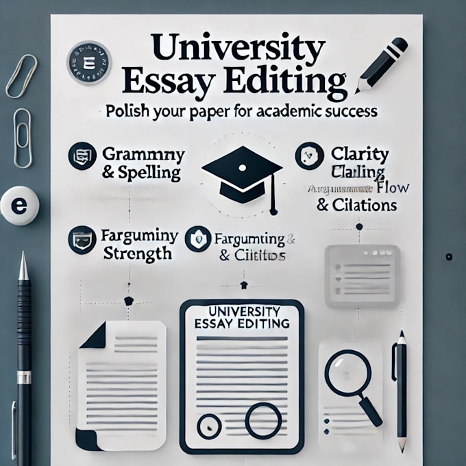 Gig Preview - Polish your paper  university essay editing