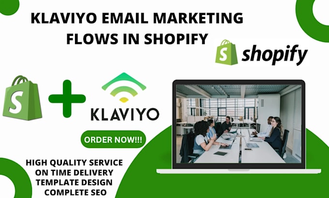 Gig Preview - Setup klaviyo and shopify integration and setup email flow