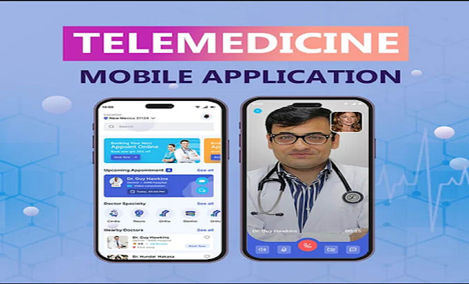 Gig Preview - Telehealth app, appointment booking app, pharmacy app, consultation app