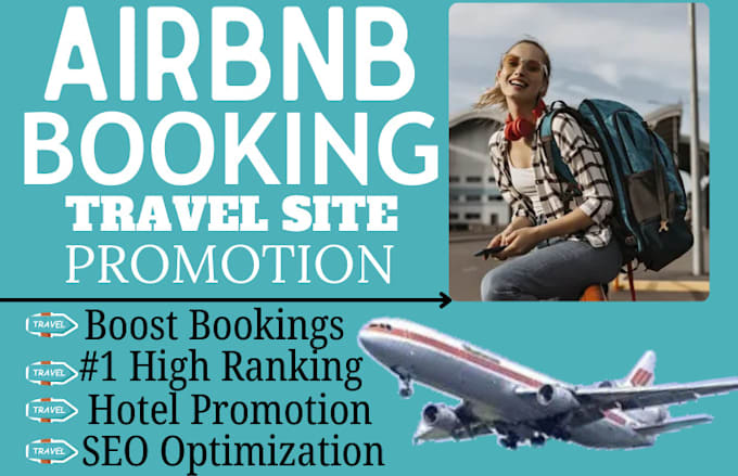 Gig Preview - Do organic airbnb listing vrbo listing travel site promotion to boost booking