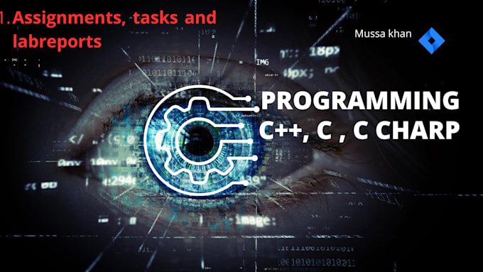 Gig Preview - Help you in cpp, c, python projects, assignments and programming