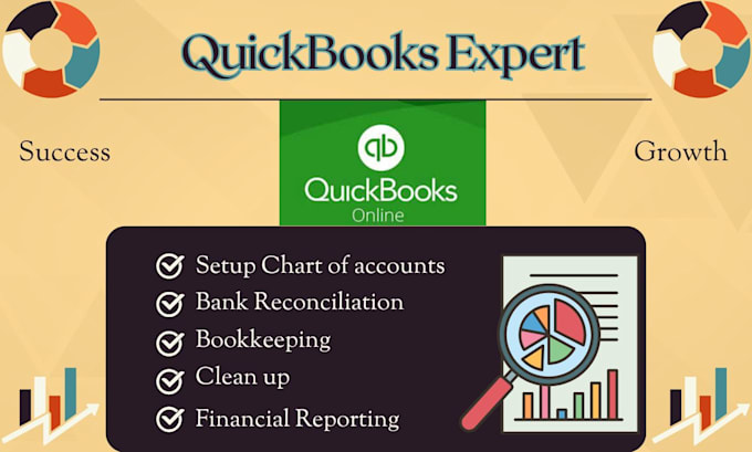 Gig Preview - Do accounting and bookkeeping by quickbooks online perfectly