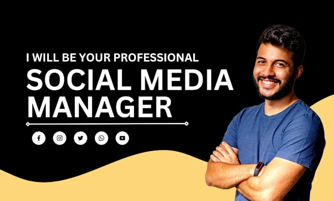 Gig Preview - Be your expert social media manager and digital marketer