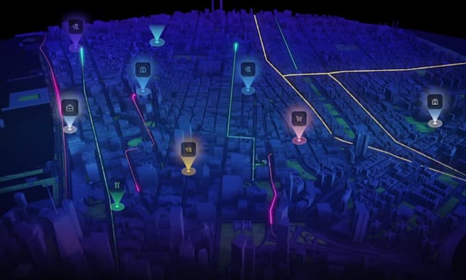 Gig Preview - Create interactive 3d web maps gis mapping 3d interactive website webgl mapbox