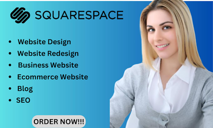 Gig Preview - Design and redesign squarespace website