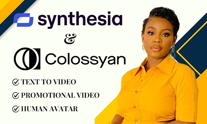 Gig Preview - Create synthesia ai and collossyan explainer video online course elearning video