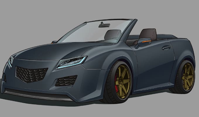 Gig Preview - Create detailed 3d car models, rc models, truck models, and 3d printable design