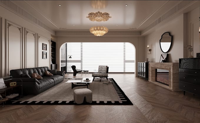 Gig Preview - Design your interior exterior and render realistic