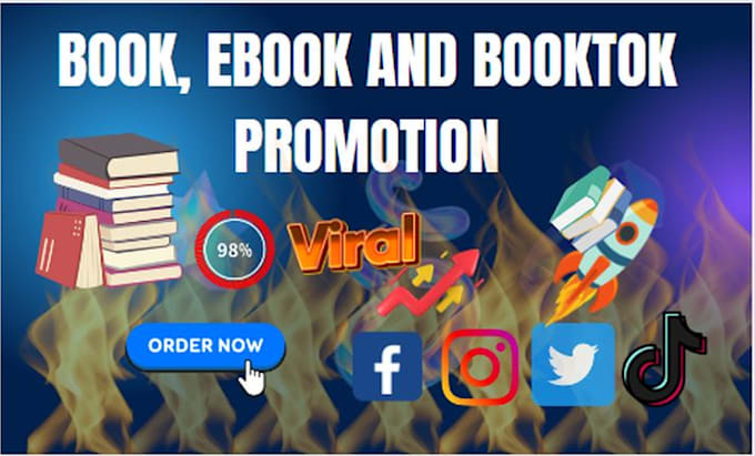 Gig Preview - Boost your book reach with professional booktok promotion