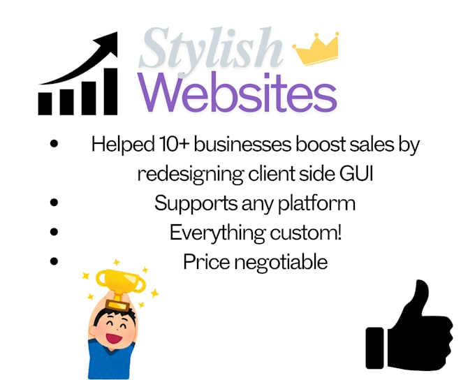 Gig Preview - Beautify your html website according to your wanted style