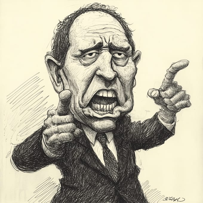 Gig Preview - Do political cartoons, political caricature