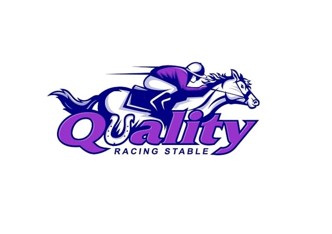 Bestseller - design classy side comical cartoonist horse racing stable logo