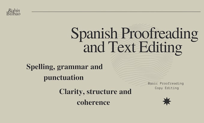 Gig Preview - Proofread your spanish text for perfect grammar and clarity