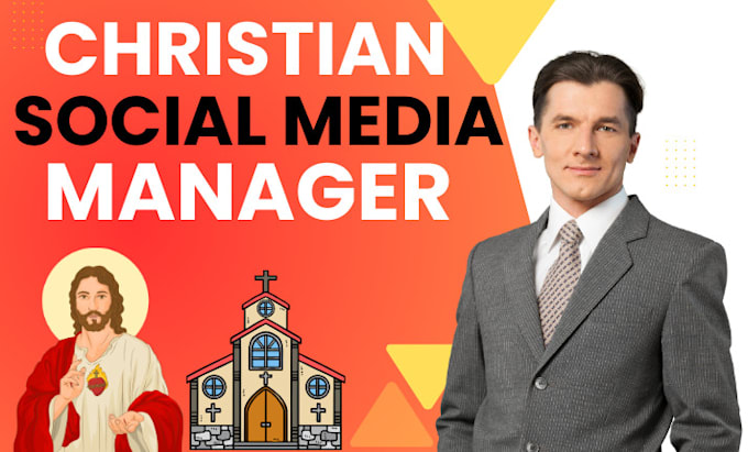 Gig Preview - Be your christian social media manager, manage your christian facebook page