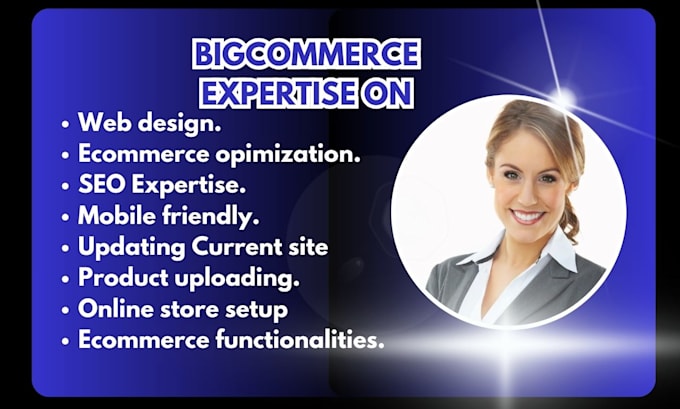 Gig Preview - Design bigcommerce store develop bigcommerce store costomize bigcommerce store