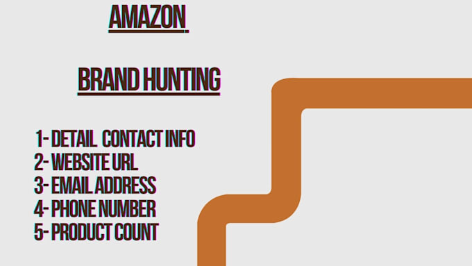 Gig Preview - Do brand hunting for amazon fba wholesale