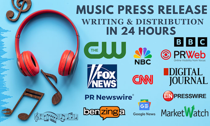 Gig Preview - Write music press release USA UK press release music distribution music pr