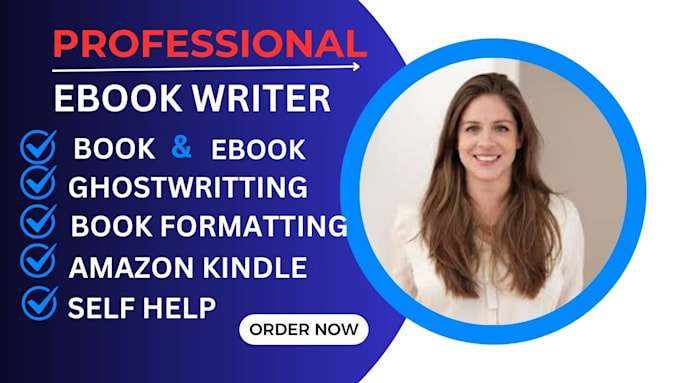 Gig Preview - Format proofread ebook, ghostwriter, self help in german english spanish