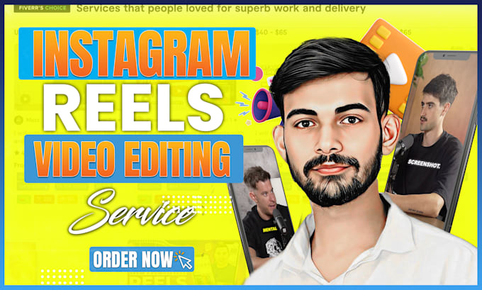 Gig Preview - Create engaging instagram reels video editing