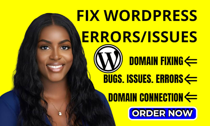 Gig Preview - Fix wordpress issues, wordpress error, wordpress bugs and error domain