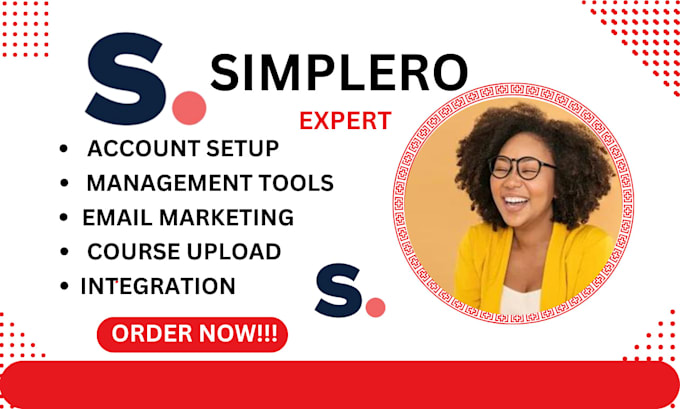 Gig Preview - Setup your simplero website simplero campaign simplero landing page