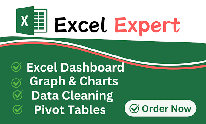 Gig Preview - Create pivot tables, graphs, charts, excel dashboard