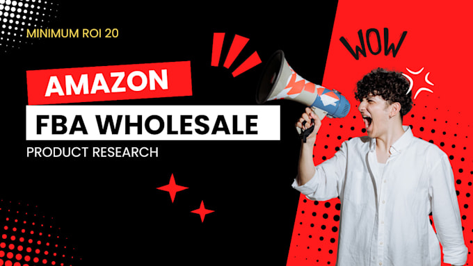 Gig Preview - Do winning product hunting for amazon fba wholesale