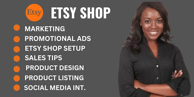 Gig Preview - Do etsy promotion, etsy shop promotion, to boost etsy traffic, etsy sales, SEO