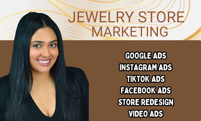 Gig Preview - Jewelry store marketing facebook ads google ads instagram ads jewerly website