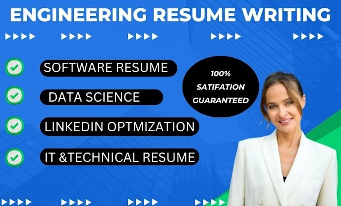 Gig Preview - Write and optimize a professional engineering resume to land your dream job