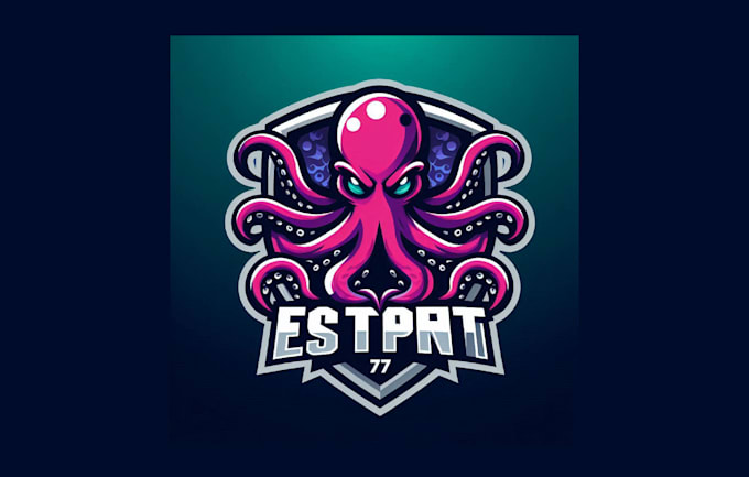 Gig Preview - Do super octopus esports mascot logo with new concepts