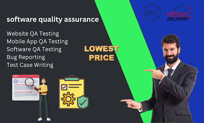 Gig Preview - Mobile, web, and software quality assurance testing and bug reports