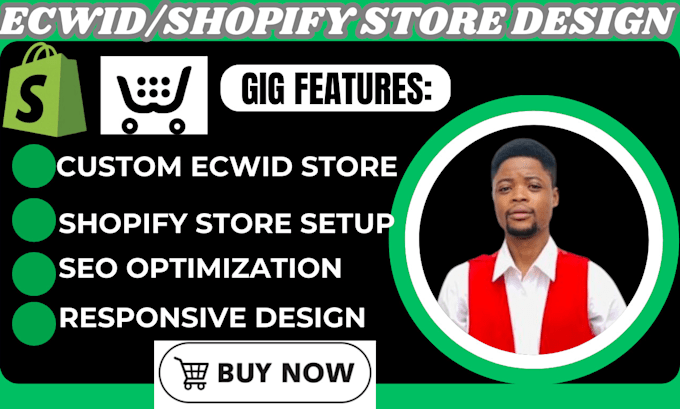 Bestseller - design ecwid store redesign ecwid store  shopify website  shopify store