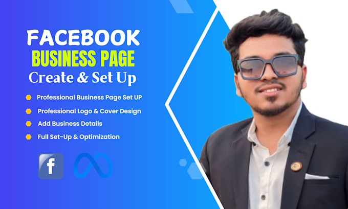 Gig Preview - Create and setup  professional facebook business page