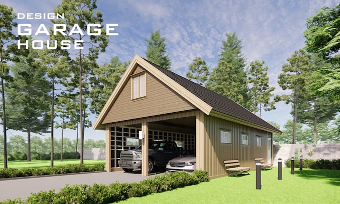 Gig Preview - Increase your home value with a stunning garage design