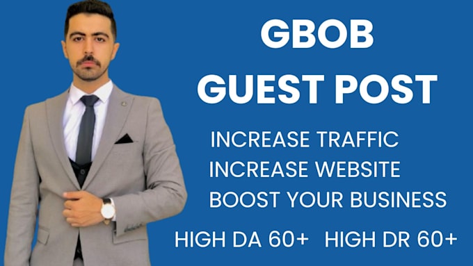 Gig Preview - Do professional gbob service with best seo impact