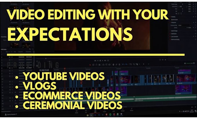 Bestseller - professional video editing in premiere pro, after effect and davinci resolve