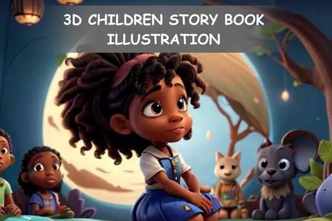 Gig Preview - Illustrate children story book illustration children story book illustration