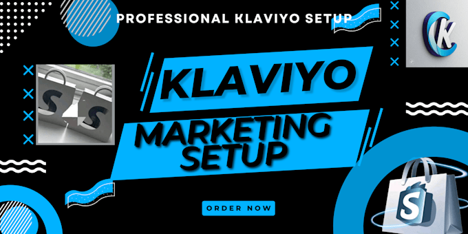 Gig Preview - Be your professional klaviyo marketing setup for your ecommerce stores