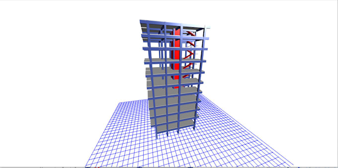 Gig Preview - Do analysis and designing of structure using etabs