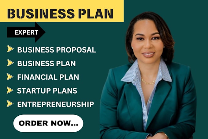 Gig Preview - Craft a business plan with detailed marketing, financial model for success