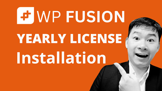 Gig Preview - Install yearly wp fusion profesional license with pro addons